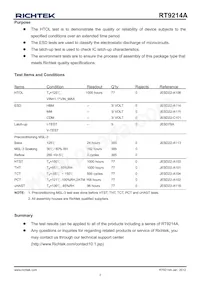 RT9214APS 데이터 시트 페이지 2