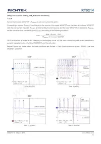 RT9214ZSP Datasheet Page 11