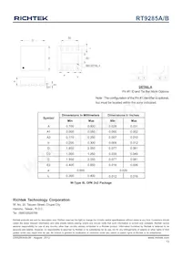 RT9285AGJ6 Datasheet Page 13