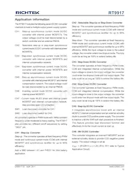 RT9917GQW Datasheet Page 15