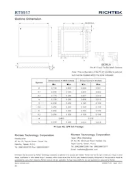 RT9917GQW Datasheet Pagina 20