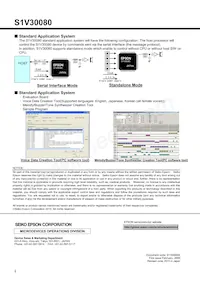 S1V30080F01A000 Datasheet Page 2