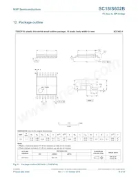 SC18IS602BIPW Datasheet Page 18