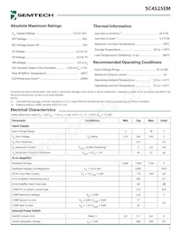 SC4525EMSETRT Datasheet Page 3
