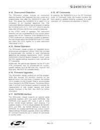 SI2456-FT Datasheet Pagina 21