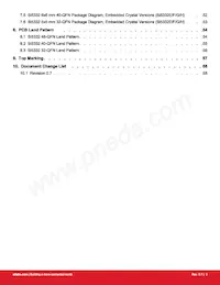 SI5332D-C-GM3R Datasheet Page 3