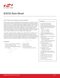 SI5332F-D-GM3 Datasheet Copertura