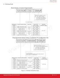 SI5332F-D-GM3 Datasheet Page 5
