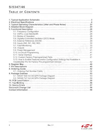 SI5347D-B-GMR Datasheet Page 2