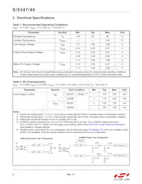 SI5347D-B-GMR Datenblatt Seite 4