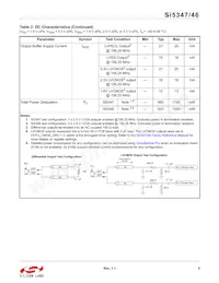 SI5347D-B-GMR Datasheet Pagina 5