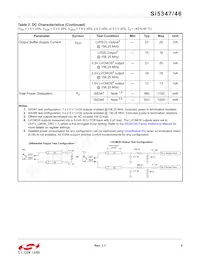 SI5347D-B-GMR Datenblatt Seite 5