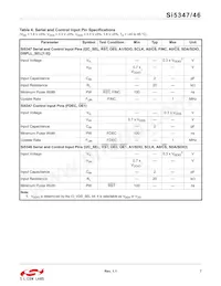SI5347D-B-GMR Datasheet Page 7