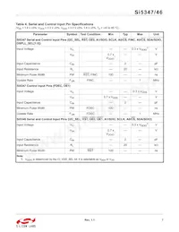 SI5347D-B-GMR Datenblatt Seite 7