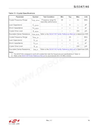 SI5347D-B-GMR Datasheet Page 19