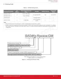 SI5348A-D06323-GMR Datasheet Page 3