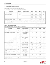 SI5356A-A-GM Datasheet Page 4