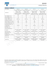 SIC431AED-T1-GE3 데이터 시트 페이지 20