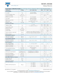 SIC437BED-T1-GE3 Datasheet Page 4