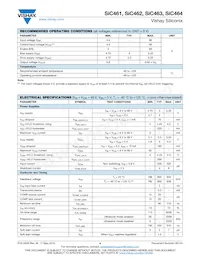 SIC464ED-T1-GE3 Datasheet Page 4
