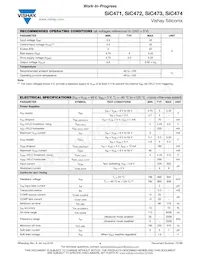 SIC471ED-T1-GE3 Datasheet Page 4