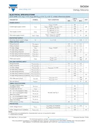 SIC634CD-T1-GE3 Datasheet Pagina 4