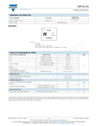 SIP12110DMP-T1-GE4 Datasheet Pagina 2