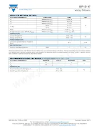 SIP12117DMP-T1-GE4 Datasheet Page 3