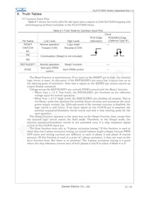 SLA7073MS Datasheet Page 13