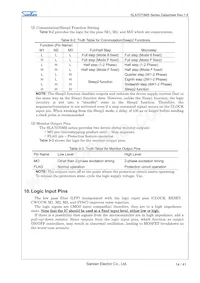 SLA7073MS Datasheet Pagina 14