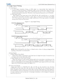 SLA7073MS Datasheet Pagina 15