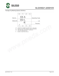 SLG55021-200010VTR Datasheet Page 5