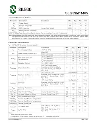 SLG59M1440VTR Datasheet Page 3