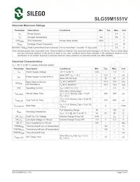 SLG59M1551VTR Datasheet Page 3
