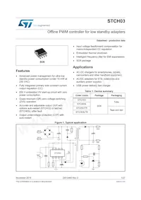 STCH03 Datasheet Cover