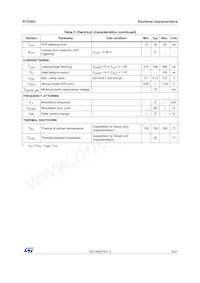 STCH03 Datasheet Page 9