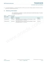 TDA8034HN/C2QL Datasheet Pagina 3