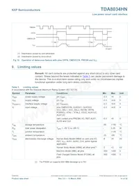 TDA8034HN/C2QL Datasheet Pagina 14
