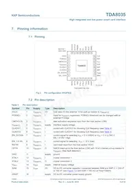 TDA8035HN/C2/S1QL Datasheet Pagina 5