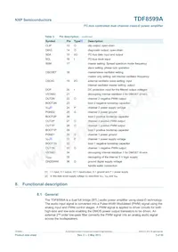 TDF8599ATH/N2CY Datasheet Page 5