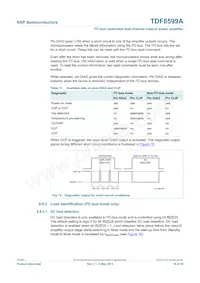 TDF8599ATH/N2CY Datasheet Page 18