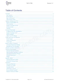 TE0713-01-200-2C Datasheet Pagina 2