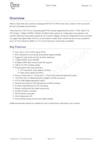 TE0713-01-200-2C Datasheet Pagina 3