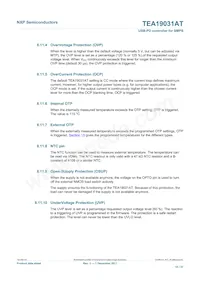 TEA19031AQT/1J Datasheet Page 15