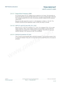 TEA19031AQT/1J Datasheet Page 16