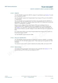 TEA19032BAAT/1J Datasheet Page 15