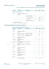 TEA19362T/1J Datasheet Page 18