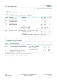 TFA9881UK/N1 Datasheet Page 14