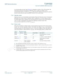 TJA1022T Datasheet Page 8