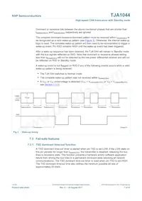 TJA1044GT/1Z Datasheet Page 7